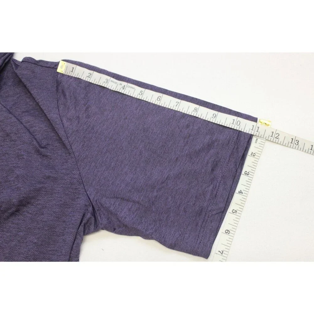 Weatherproof men's 32‎ Degrees Cool heather purple short sleeve polo shirt